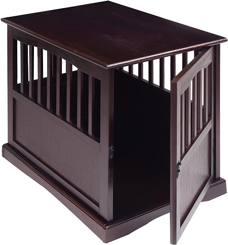 end table dog crate
