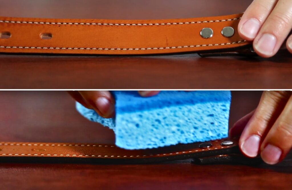 How to Clean a leather Dog Collar