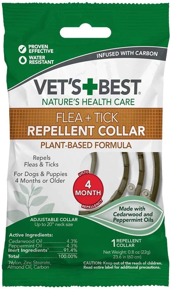 Vet's Best Flea and Tick Repellent Collar for Dogs