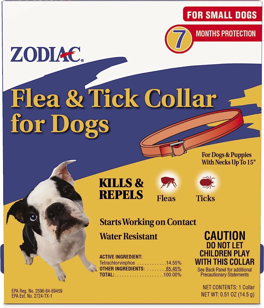 flea and tick collar for dogs